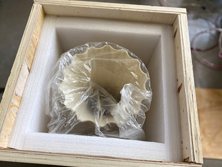3D打印花瓶易碎品的木箱包装案例